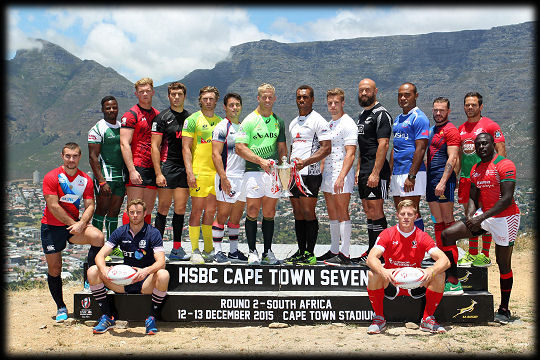 Cape Town 7s 2015 Captains